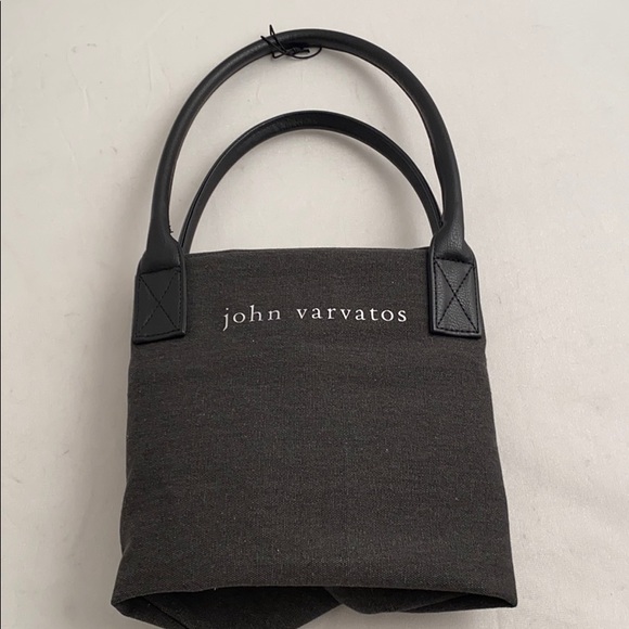 John Varvatos Bags John Varvatos Gray Fabric Weekender Tote Bag
